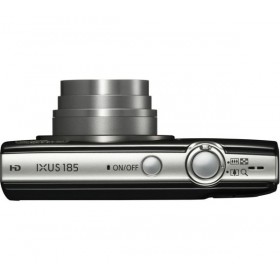 Canon IXUS 185 Digital Compact Camera ( Black / Red )